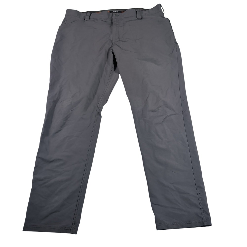 5.11 Tactical Pants Mens 40x32 Gray Apex Technical Stretch Polyester Elastane